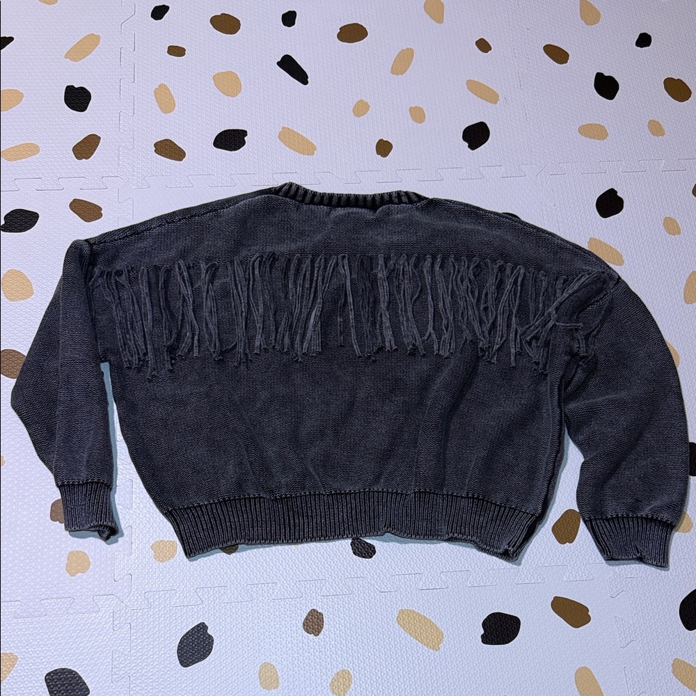 Vintage Havana fringe tassel sweater